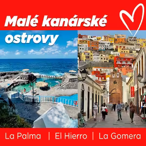 To nejlepší z malých kanárských ostrovů La Palma, El Hierro a La Gomera: Vulkán, zeleň a quesadilla