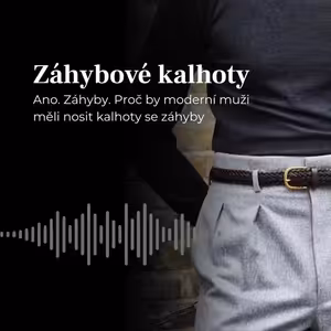 #123 Kalhoty se záhyby. Proč by je moderní muži měli nosit