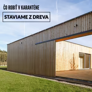 Čo robiť v karanténe? Odpovedá architekt Paľo Pokorný