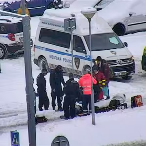 Boj o lidský život na litvínovském náměstí