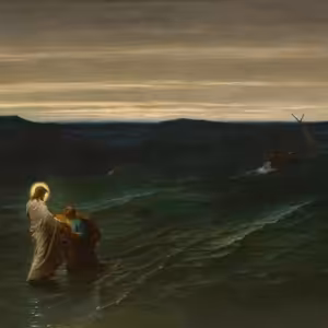 Chůze po vodě a osobnostní růst (osobnost Petra)