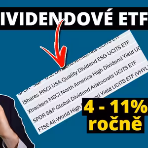 Jak vybrat dividendové ETF (příklady)