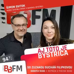 Šimon Svitok, herec Štátnej opery v Banskej Bystrici, hosťom v relácii Aj toto je Bystrica #50