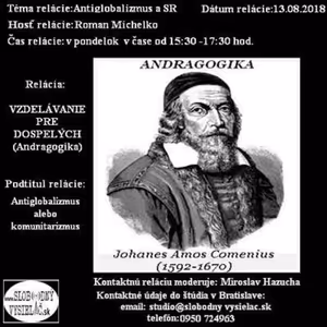 Vzdelávanie pre dospelých 109 - 2018-08-13 Antiglobalizmus a SR