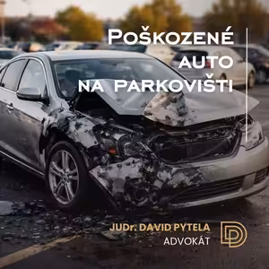 86: Poškozené auto na parkovišti