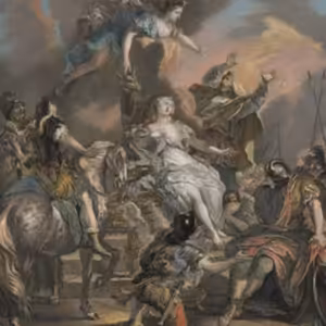 Oči dokorán pre Obetovanie Ifigénie