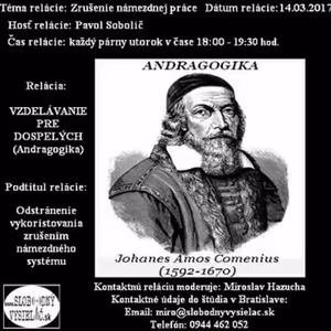 Vzdelávanie pre dospelých 42 - 2017-03-14 Odstránenie vykorisťovania