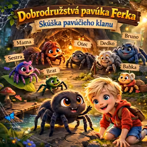 🕷️ Dobrodružstvá pavúka Ferka: Skúška pavúčieho klanu