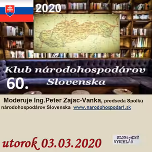 Klub národohospodárov Slovenska 60 - 2020-03-03