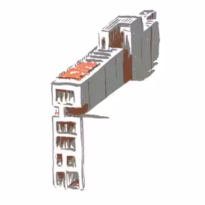 Polyfunkční dům zvaný „Robot Emil“