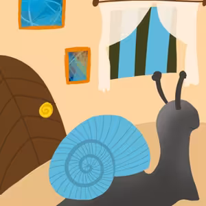 O modrém šnekovi a veliké odvaze