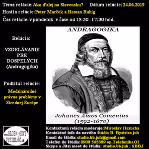 Vzdelávanie pre dospelých 150 - 2019-06-24 Ako ďalej na Slovensku ?