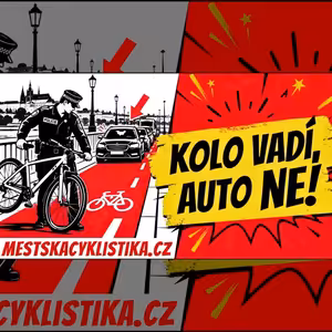 Překážka v cyklopruhu? Policie zasáhne, až když překáží autům