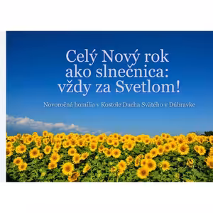 CELÝ 2026 AKO SLNEČNICA: VŽDY ZA SVETLOM