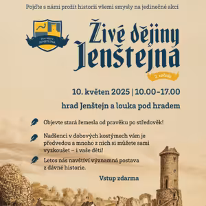 Živé dějiny Jenštejna II. - Roman Kovrov a Lenka Tomsová