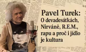 Pavel Turek: O devadesátkách, Nirvaně, R.E.M., rapu a proč i jídlo je kultura