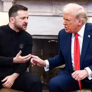 Zelenskyj už s Trumpem nejedná v rukavičkách. Z války na Blízkém východě diplomaticky těží
