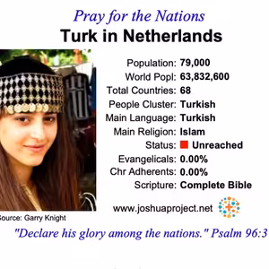 modlitby za NZES - Turci v Holandsku