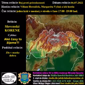 Korene 83 - 2022-07-06 Boj proti prirodzenosti