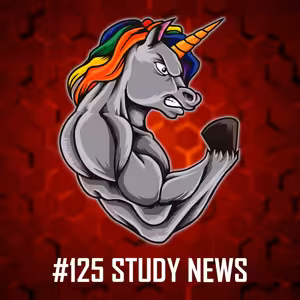 #125: Study News – Hypertrofie a zvýšení síly při použití vysokého počtu opakování vs. nižšího počtu opakování, Vliv nikotinu, alkoholu a kofeinu ve večerních hodinách na spánek