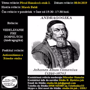 Vzdelávanie pre dospelých 141 - 2019-04-08 Pôvod Rómskych etnik 2.