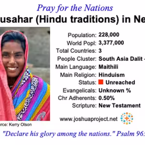 modlitby za NZES - Musahar v Nepále