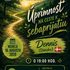 Úprimnosť na ceste k sebaprijatiu (Nedeľa spíker) - Dennis (Dánsko) - 16. 8. 2026