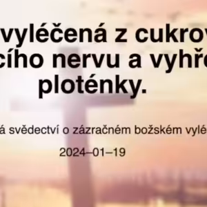 Najednou zmizely cukrovka, bolest sedacího nervu a výhřez ploténky.
