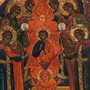 17. Ikona Zhromaždenia k veľvojvodcovi Michalovi