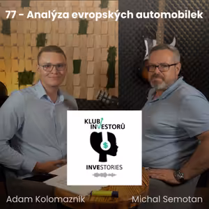 77 – Analýza evropských automobilek – Michal Semotan