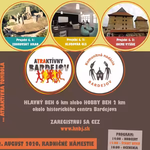 BAŠTA - Beh Za A(tra)ktívny Bardejov2020