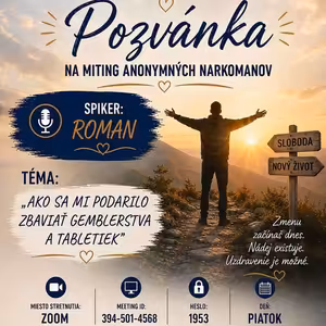 Ako sa mi podarilo zbaviť gemblerstva a tabletiek (Piatok spíker) - Roman (SK) - 24. 7. 2026