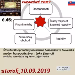 Klub národohospodárov Slovenska 46 - 2019-09-10 Štrukturálne problémy národného hospodárstva Slovenska