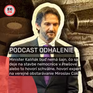 Minister Kaliňák buď nemá šajn, čo sa deje v Prešove alebo to hovorí schválne, tvrdí expert Cák