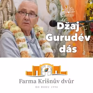 Džaj Gurudév Prabhu, festival Šríly Prabhupády 2021 Krišnův dvůr.