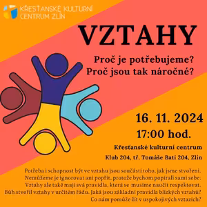 Vztahy, proč je potřebujeme (přednáška)