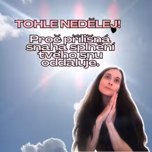 Proč přílišná snaha splnění tvého snu oddaluje