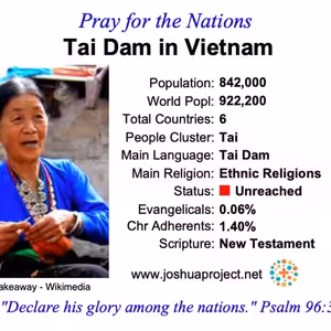 modlitby za NZES - Tai Dam vo Vietname