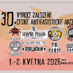 AFA Fest 1.5.2026 v Praze bude motivovat k násilí