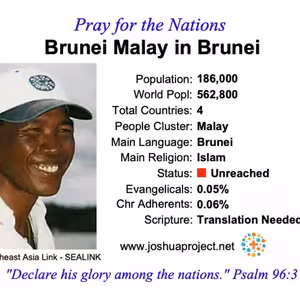 modlitby za NZES - Malaj v Bruneji