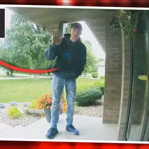 ODPORNÁ záhada zachycena na sousedovu kameru