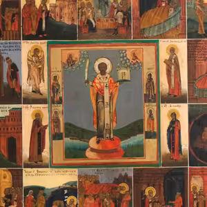 *22. Ikona svätého Mikuláša divotvorcu