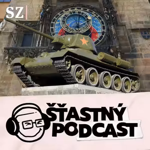 Ruský tank míří na Staromák. Prahu čeká osvobození