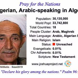 modlitby za NZES - Alžírčania v Alžírsku