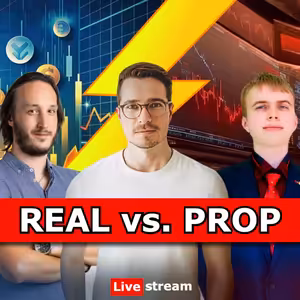 Rozdíl mezi reálným a prop tradingem – důležité rozhodnutí každého obchodníka, Live stream