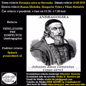 Vzdelávanie pre dospelých 162 - 2019-09-16 Devínska výzva za Slovenské Slovensko...