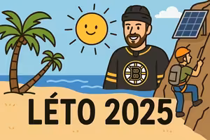 Léto 2025 🌞 | Hokej s Pastrňákem, solární šílenství a návrat po 3 týdnech!