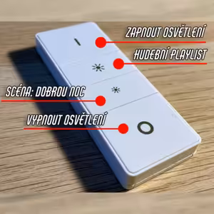 Ovládejte HomePod ovladačem na světlo