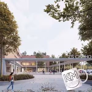 Nová škola za miliardu vyroste na zelené louce jednou z prvních svazkových v republice