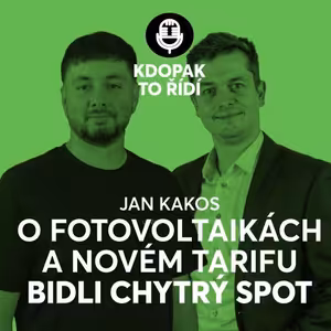 Jan Kakos z Bidli Technologie: Chytrý spot ušetří klientům až 35 % nákladů na energie